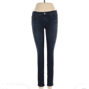 AG Adriano Goldschmied The Legging Ankle Size 24R Skinny High Rise Dark Wash